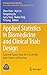 Applied Statistics in Biomedicine and Clinical Trials Design by Zhen Chen