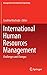 International Human Resources Management: Challenges and Changes (Management and Industrial Engineering)