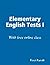 Elementary English Tests I