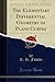 The Elementary Differential Geometry of Plane Curves (Classic Reprint)
