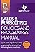 Sales & Marketing Policies and Procedures Manual
