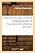 Histoire Chimique, Médicale...