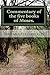 Commentary of the five book...