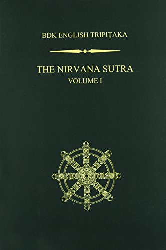 The Nirvana Sutra, Volume 1 (Hardcover)