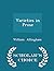 Varieties in Prose