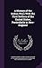 A History of the Indian War...