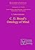 C. D. Broad's Ontology of Mind (Philosophische Analyse / Philosophical Analysis)