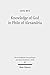 Knowledge of God in Philo of Alexandria (Wissenschaftliche Untersuchungen Zum Neuen Testament 2.Reihe)