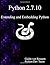 Python 2.7.10 Extending and Embedding Python by Guido van Rossum