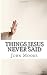 Things Jesus Never Said