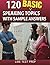 120 Basic Speaking Topics: with Sample Answers