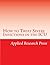How to Treat Severe Infecti...