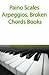 Paino Scales, Arpeggios, Broken Chords Books by GP Studio
