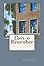 Days to Remember