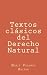Textos clásicos del derecho...