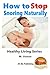 How to Stop Snoring Naturally