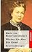 Wieder die Alte / Die Resel: Zwei Erzählungen (German Edition)