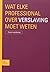 Wat elke professional over ...