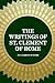 The Writings of St. Clement of Rome