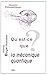 Qu'est-CE Que La Mecanique Quantique? (Chemins Philosophiques) (French Edition)