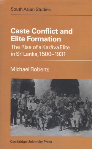 Caste Conflict Elite Formation (Paperback)