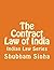The Contract Law of India by Shubham Sinha