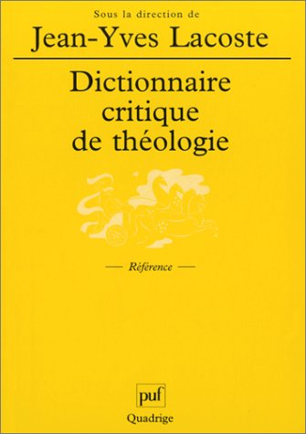 Dictionnaire critique de théologie (Mass Market Paperback)
