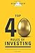Top 40 Rules of Investing by Scott Reed