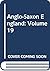 Anglo-Saxon England: Volume...