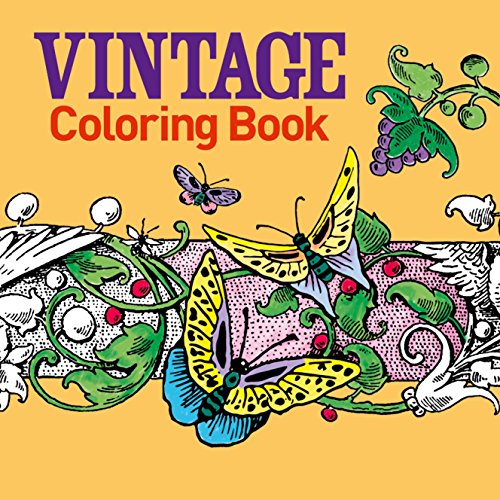 Vintage Coloring Book (Paperback)