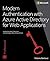 Modern Authentication with Azure Active Directory for Web Applications
