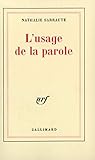 L'Usage De La Parole