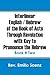 Interlinear English / Hebrew of the Book of Acts Through Revelation with Key to Pronounce The Hebrew: Book # Two