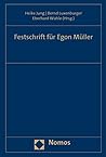 Festschrift Fur Egon Muller (German Edition)