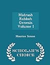Midrash Rabbah Genesis Volume I Midrash Rabbah Genesis Volume I