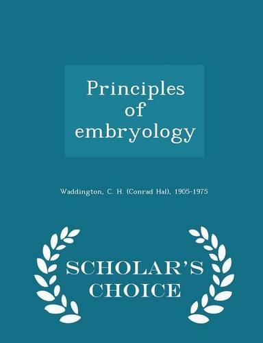 Principles of Embryology (Paperback)