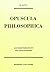 Opuscula Philosophica: Aus ...
