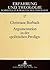 Argumentation in der «politischen Predigt»: Untersuchungen zur Kommunikationskultur in theologischem Interesse (Erfahrung und Theologie) (German Edition)