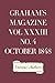 Graham's Magazine Vol XXXIII No. 4 October 1848 by Various