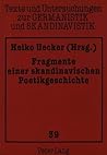 Fragmente einer skandinavischen Poetikgeschichte (Texte und Untersuchungen zur Germanistik und Skandinavistik) (German Edition)