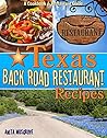 Texas Back Road Restaurant Recipes Cookbook