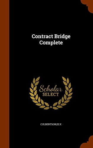 Contract Bridge Complete (Hardcover)