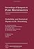 Probability and Statistical Physics in St. Petersburg (Proceedings of Symposia in Pure Mathematics)
