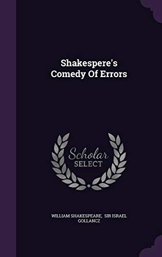 Shakespere's Comedy Of Errors