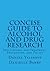 Concise Guide to Alcohol and Drug Research: Implications for Treatment, Prevention, and Policy