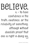 Definition Journal: Believe (Definition Journals) Definition Journal: Believe (Definition Journals)