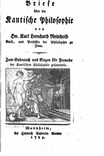 Briefe über die Kantische Philosophie (German Edition)