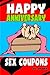 Happy Anniversary Sex Coupons