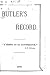 Butler's Record