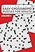 Easy Crossword Puzzles For Adults - Volume 4: ( The Lite & Unique Jumbo Crossword Puzzle Series )